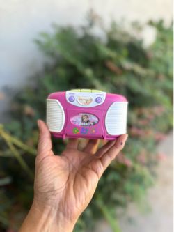 Vtg Barbie Toy Boombox
