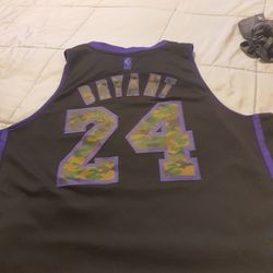 Hard To Find Black And Purple Kobe Camo Jersey 