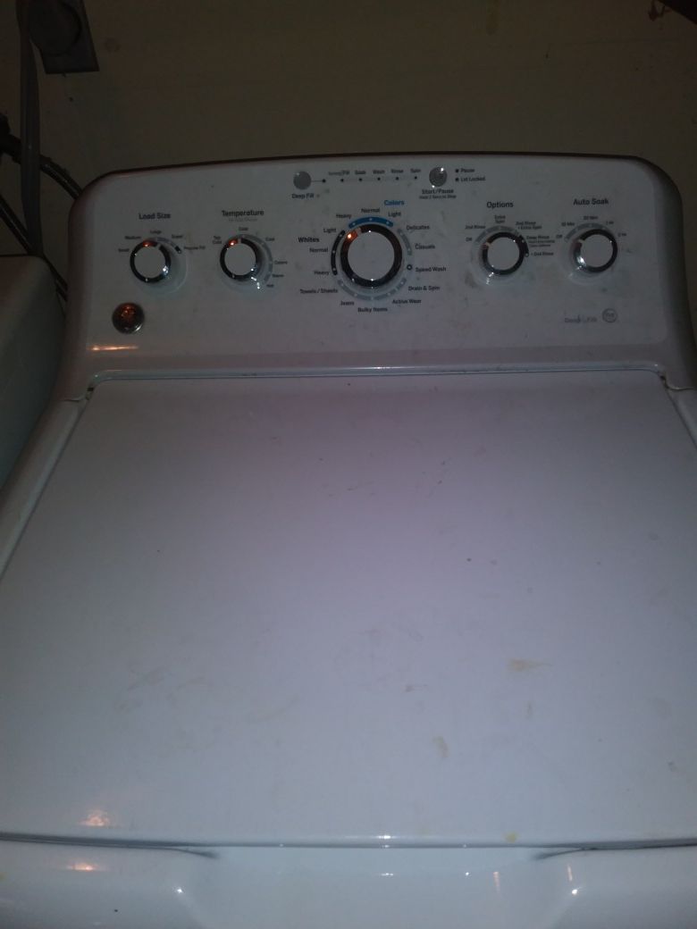 Samsung steam dryer and whirlpool washer