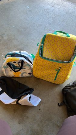 Free lunch bag, waterproof backpack, and tote