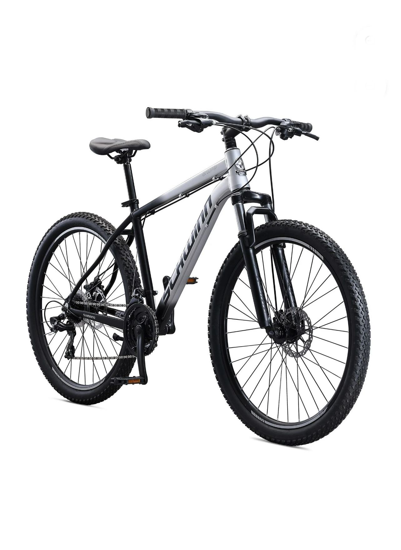 AL Comp Mountain Bike, 27.5-in. Wheels, 21 Speed Adult Bicycle, Grey, New in Box