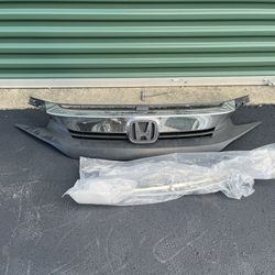 10th Gen Civic Grill And Trunk Lid Molding