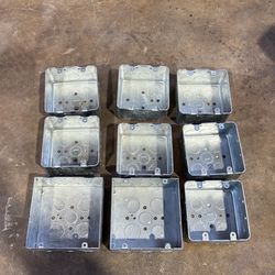 Double Gang Metal Boxes