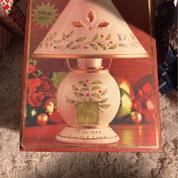 Lenox Holiday Candle Lamp 