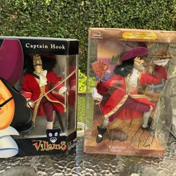 Disney Villains Captain Hook Dolls