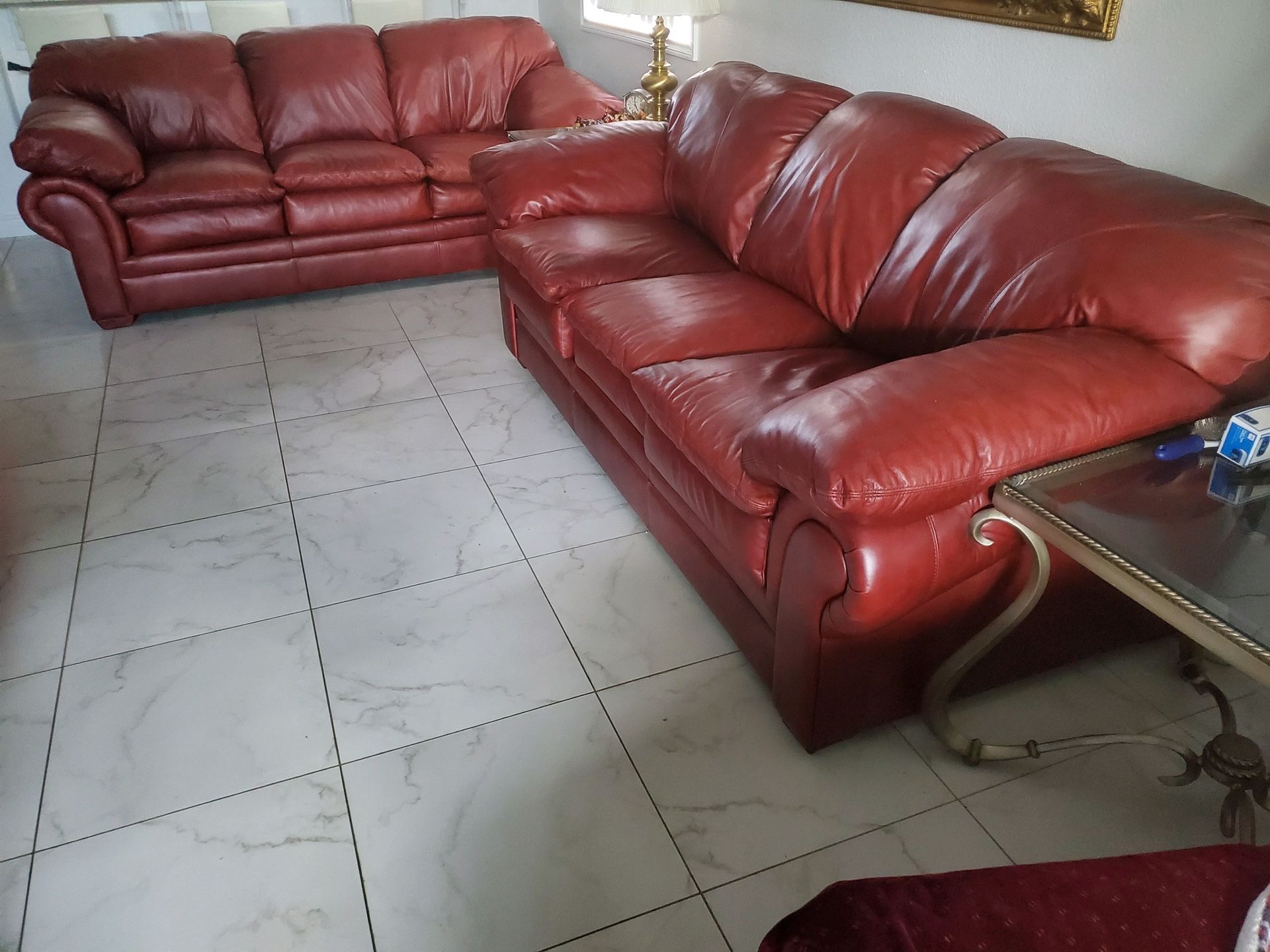 Leather Couch