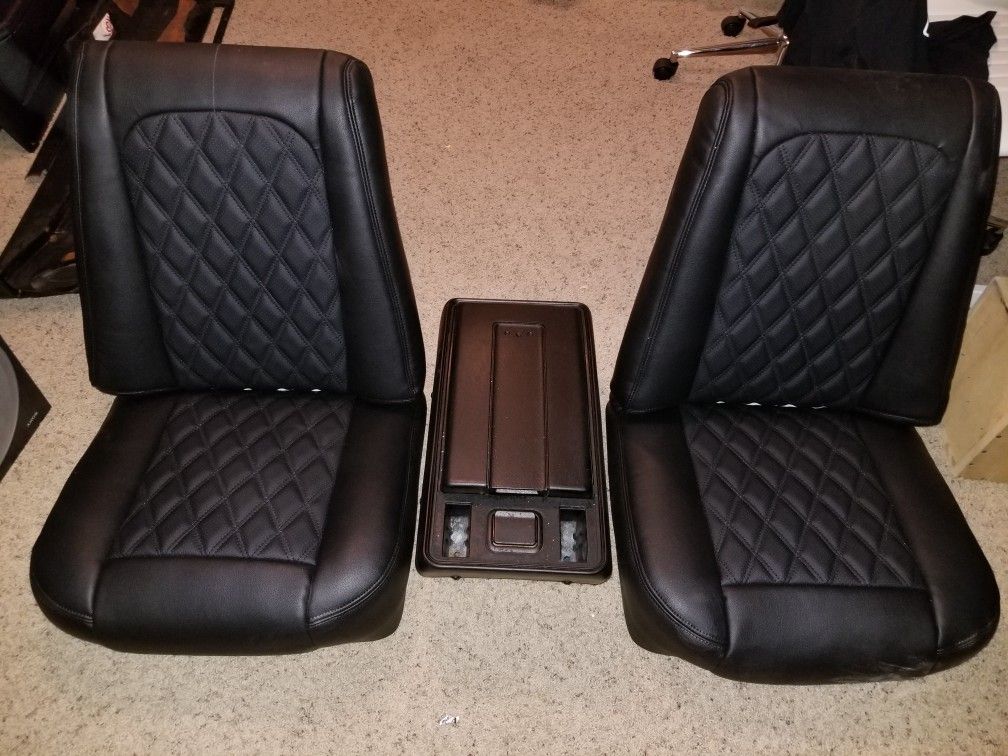 C10 bucket seats low backs