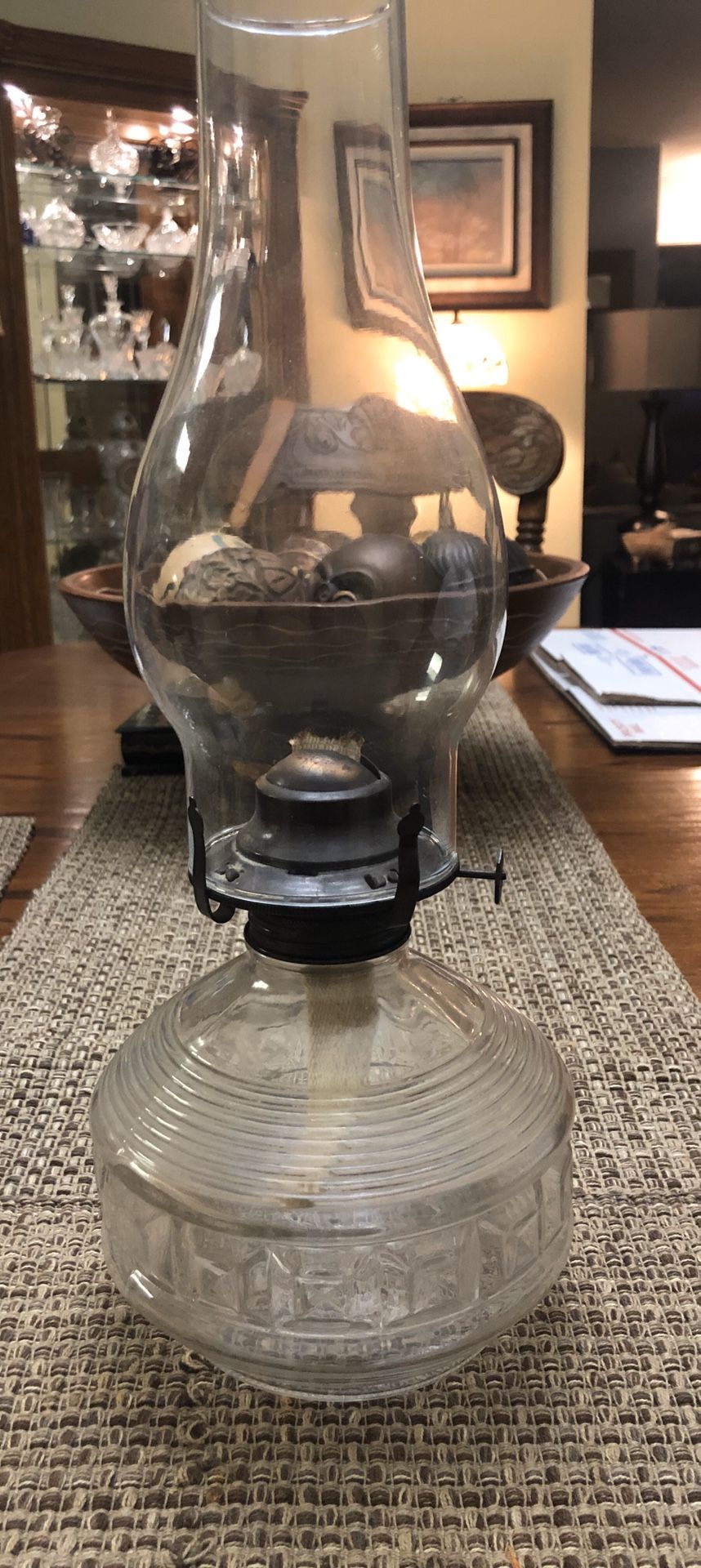 Vintage oil lamp