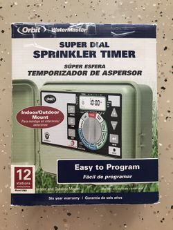 Orbit Watermaster Twelve Station Super Dial Sprinkler System Timer