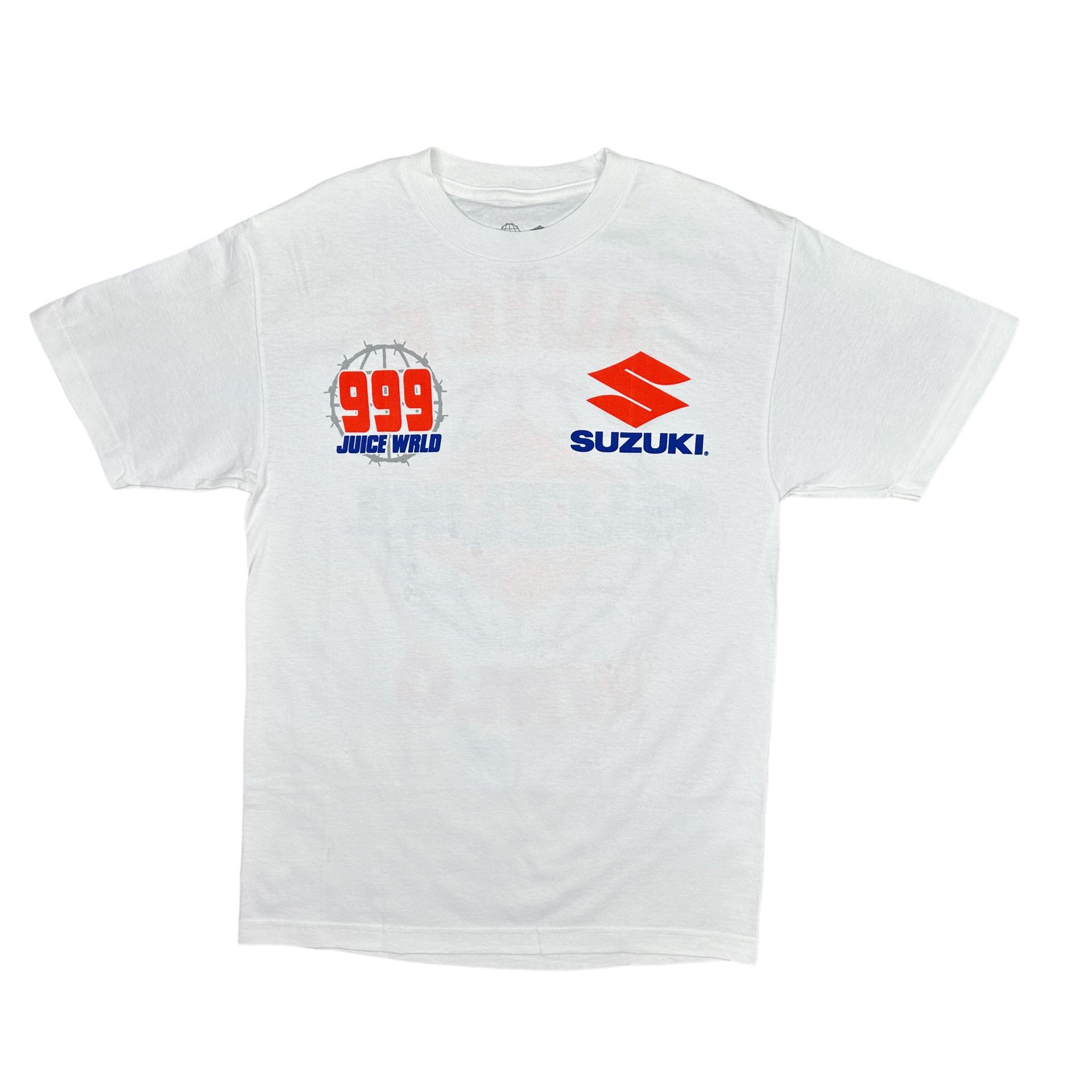 999 Club Juice Wrld x Suzuki NTWRK Death Race for Love Short Sleeve Barbwire T-Shirt