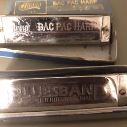 To Vintage Harmonicas Great Condition Only $40 For Both