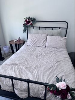 Metal Bed frame - very new