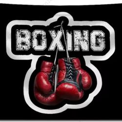 Boxing Spirit Glove Up Fight Mode Fighter Inspired Wall Tapestry 16"× 24"