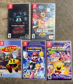 Nintendo Switch Games Bundle – Lot of 5