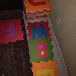 Rubber Matt Letters