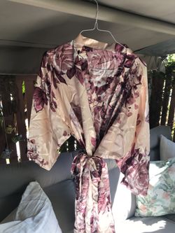 New floral robe