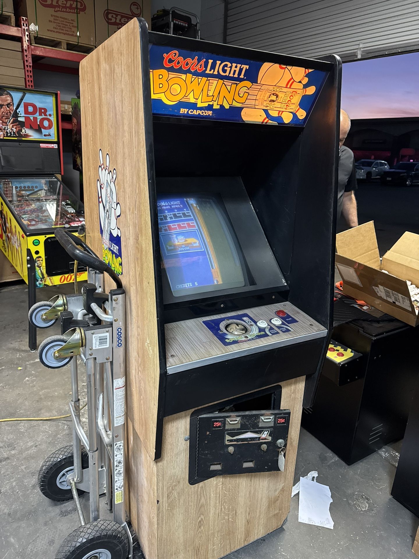 Coors Light Bowling arcade
