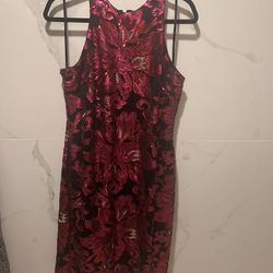 Stunning Cache  XL Sequins Cocktail Dress