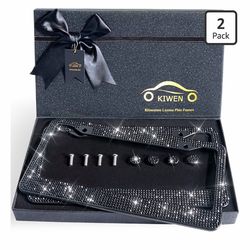 Bedazzled License Plate Cover