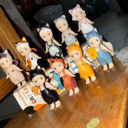 Sonny Angel Cat Series Last Complete Set Of 9 