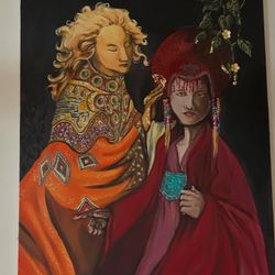 “Midas Touch” Acrylic Paint Original Artwork