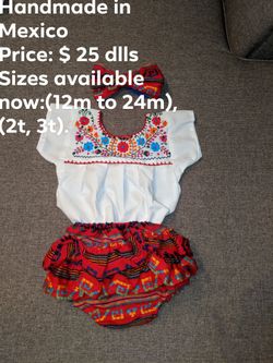 Mexican clothes for girls