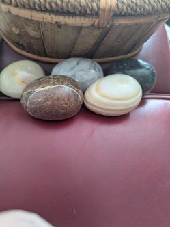 Polished Stone Eggs $4 EACH about 3 in.
