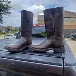 Leather Boots 7 1/2