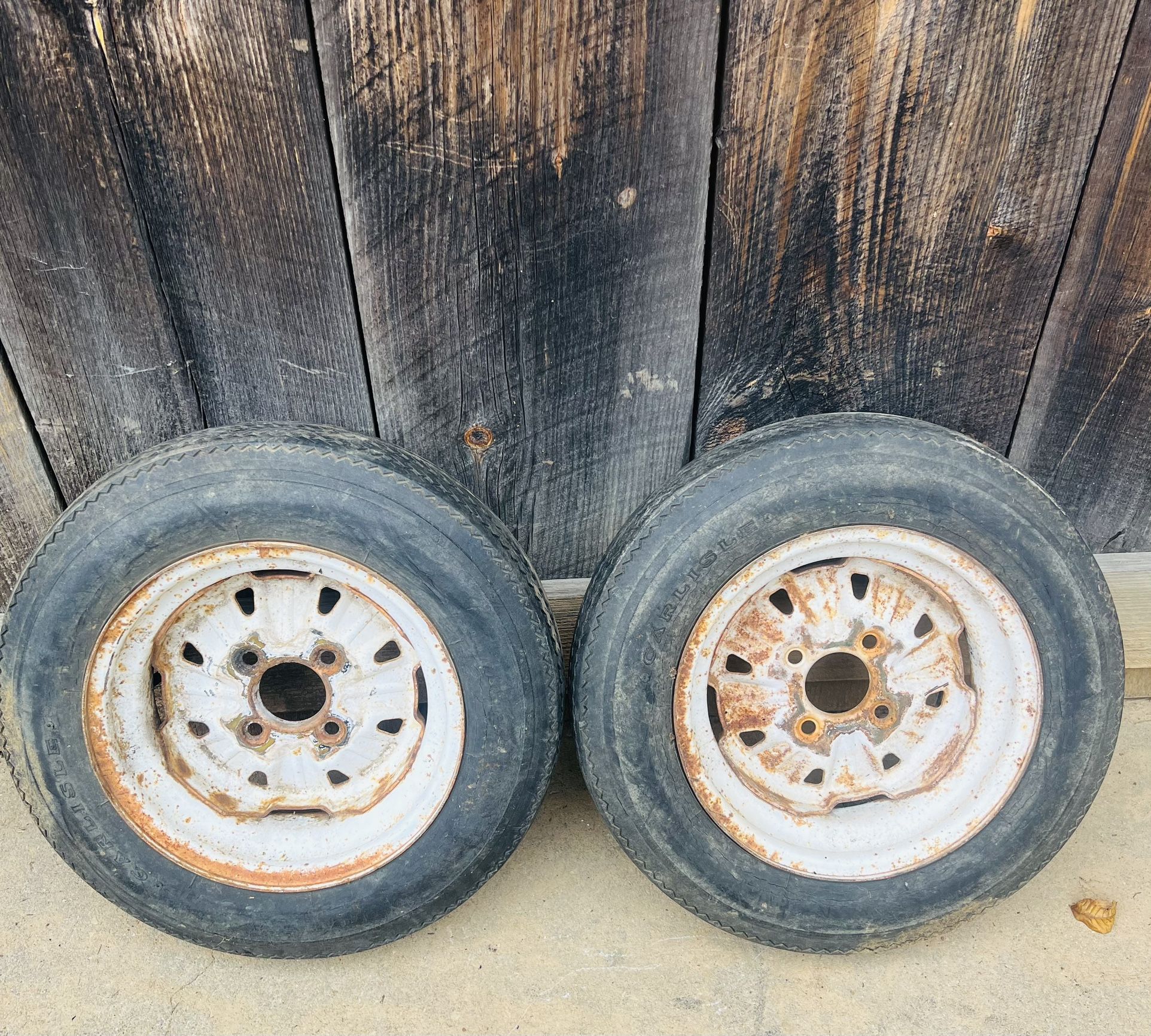Set Of 2 Trailer Tires 4.80-12
