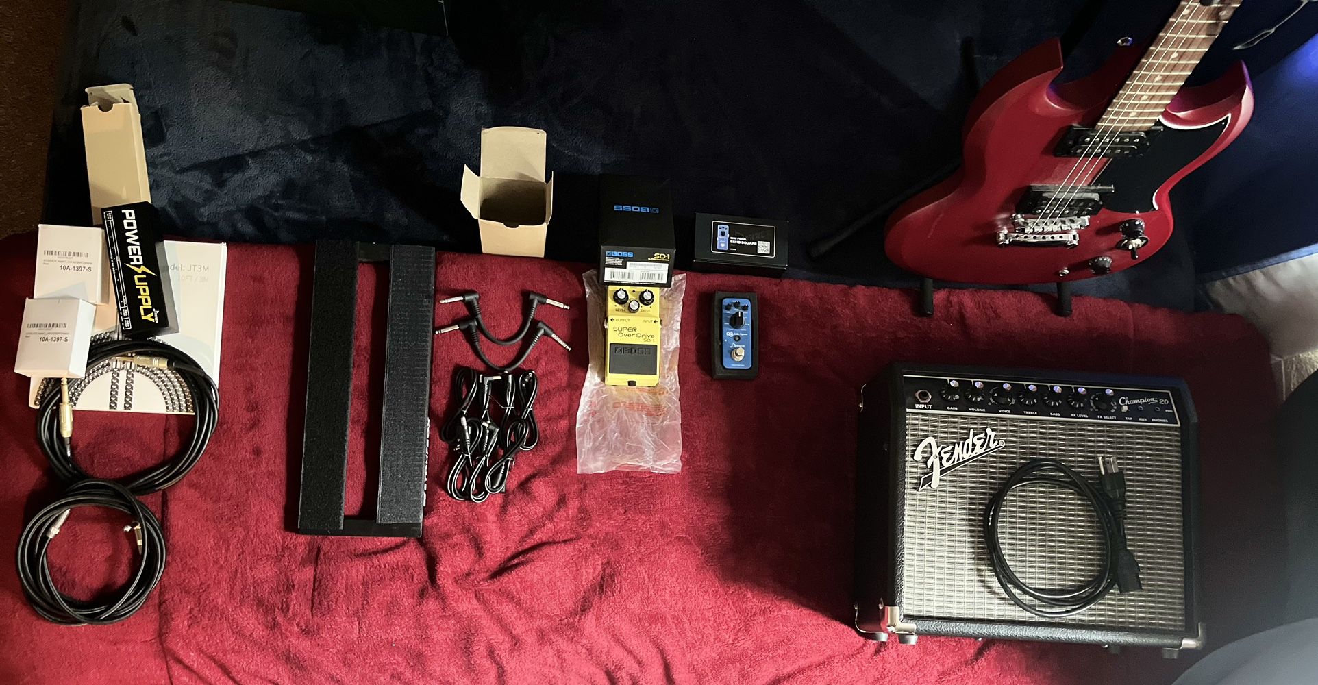 Electric Guitar And Equipment For Sale!