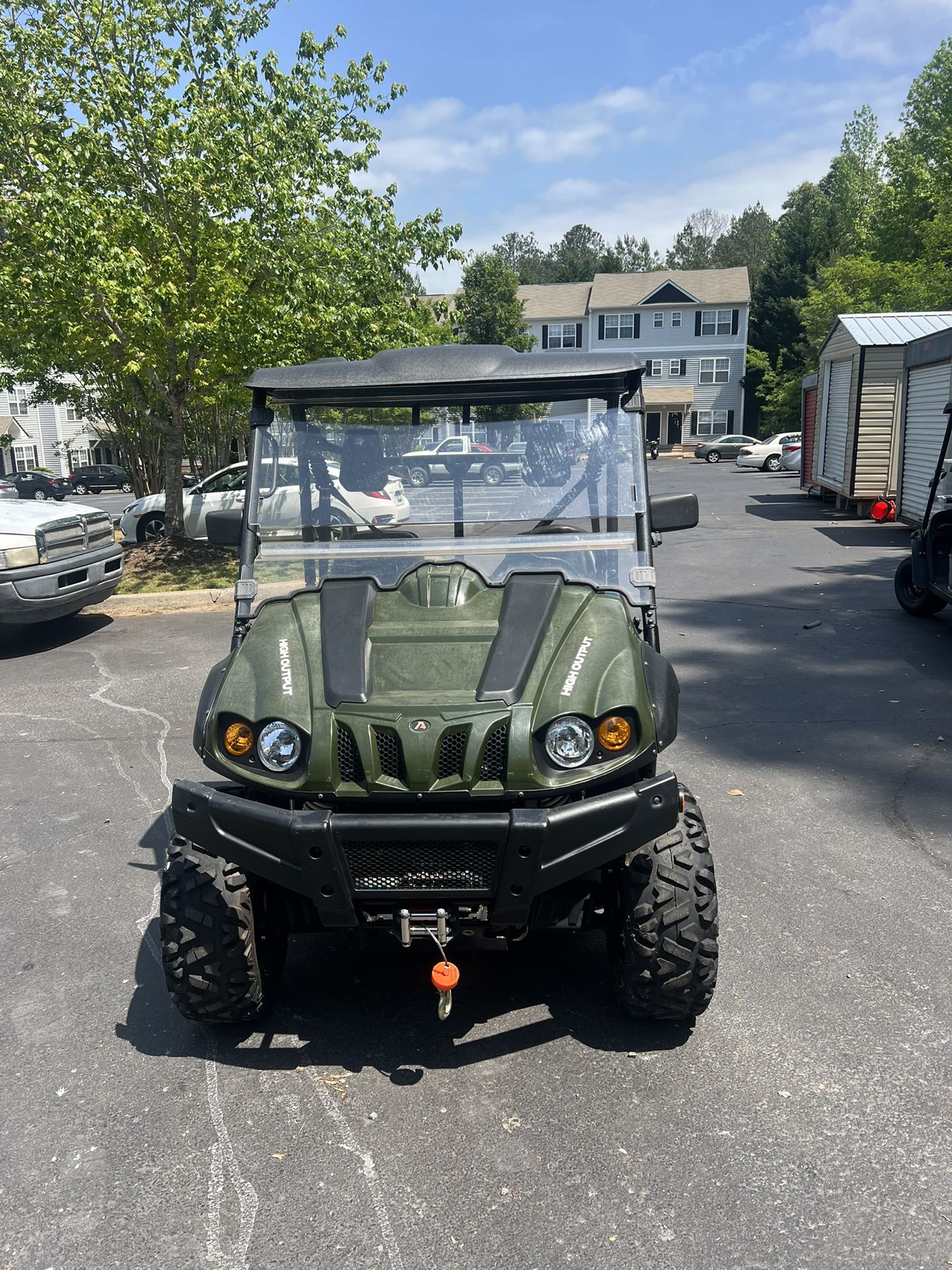 Black And Green Axis 500 4x4
