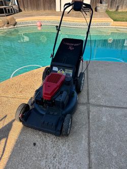 Gas Troy-Bilt XP walk-behind lawn mower