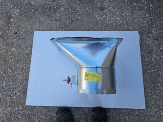 10-inch High-Efficiency Takeoff (HETO) with Damper and Super Standoff