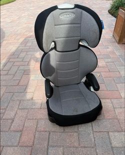 Graco Booster with back and cup holder