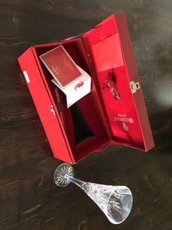 Waterford crystal champagne glass