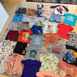 Toddler Boys, Summer Clothing, Lot Shorts, Swimwear Tops 4t