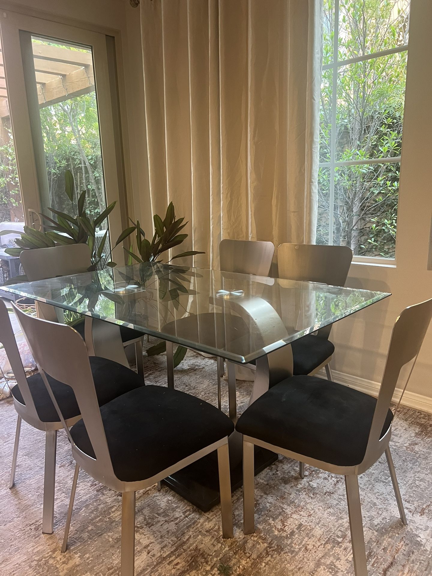 Dining Table + 6 Chairs/ Coffee Table And Side Table