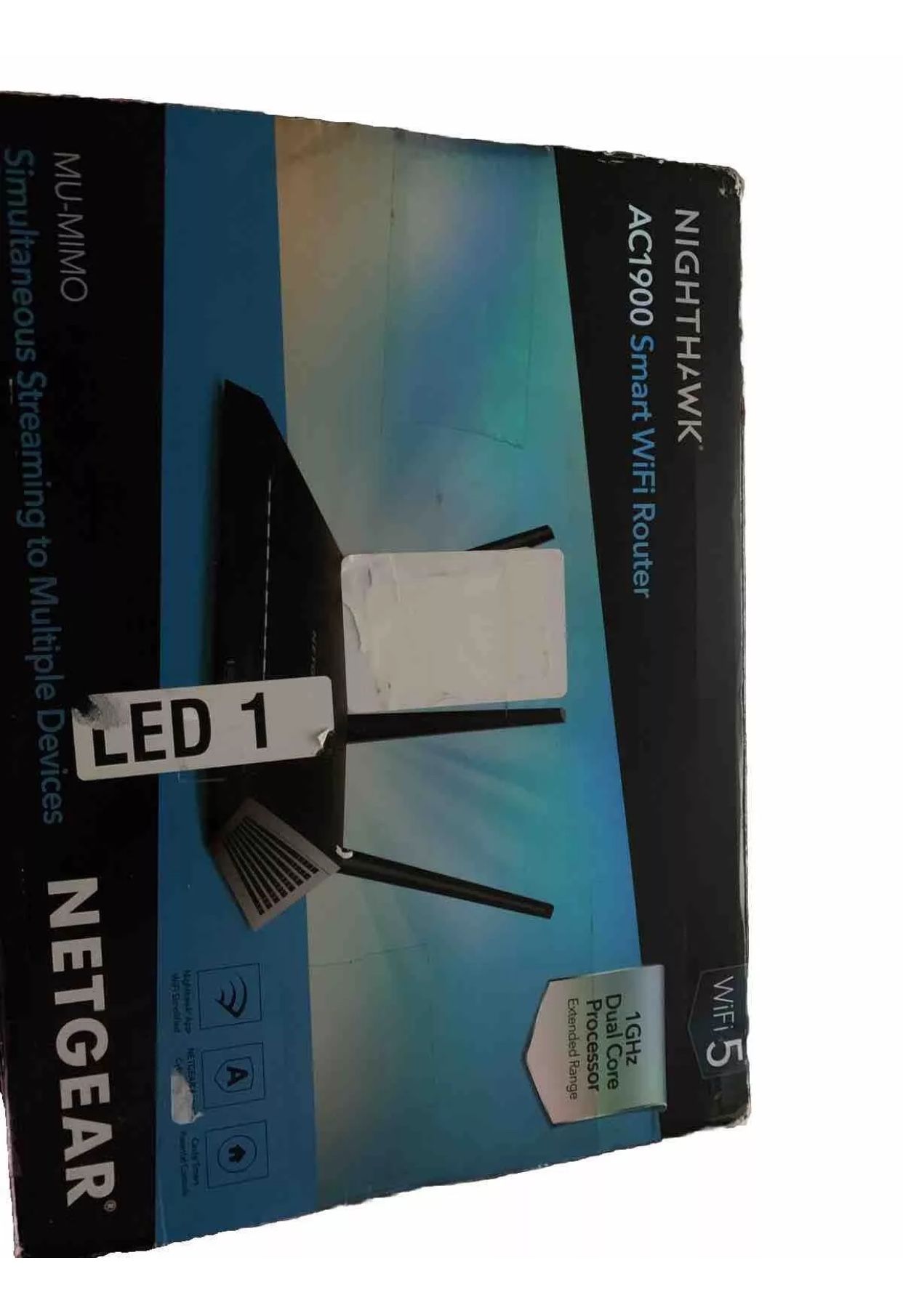 NETGEAR Nighthawk Smart Wi-Fi Router (R6900P) - AC1900 Wireless Speed (Up to 190