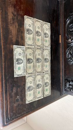 Ten Old $5 star notes, assorted 1(contact info removed)