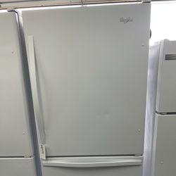 Whirlpool 20 Cu Ft Bottom Mount Freezer. 1 year Warranty 
