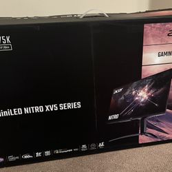 Acer Nitro XV275K P3 27'' 4K UHD IPS MINI LED Gaming Monitor