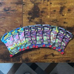 10 POKEMON PERFECT ORDER BOOSTER PACKS