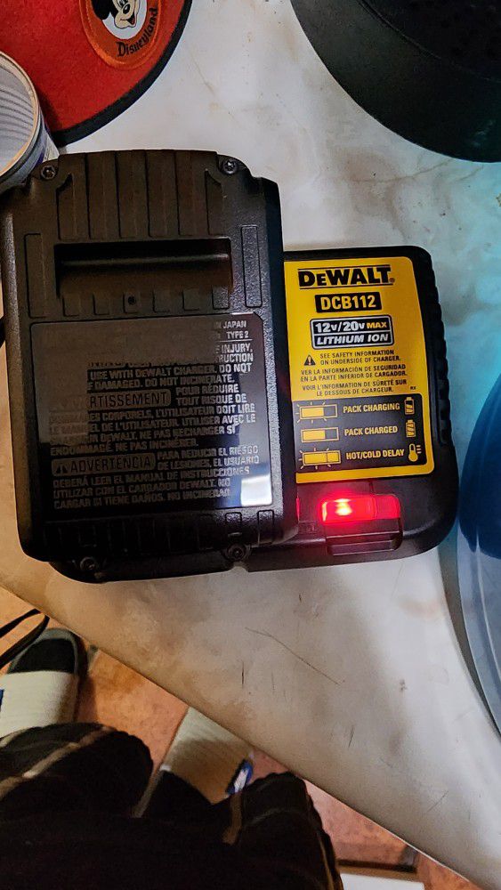Dewalt 20v Lithium Battery And Charger