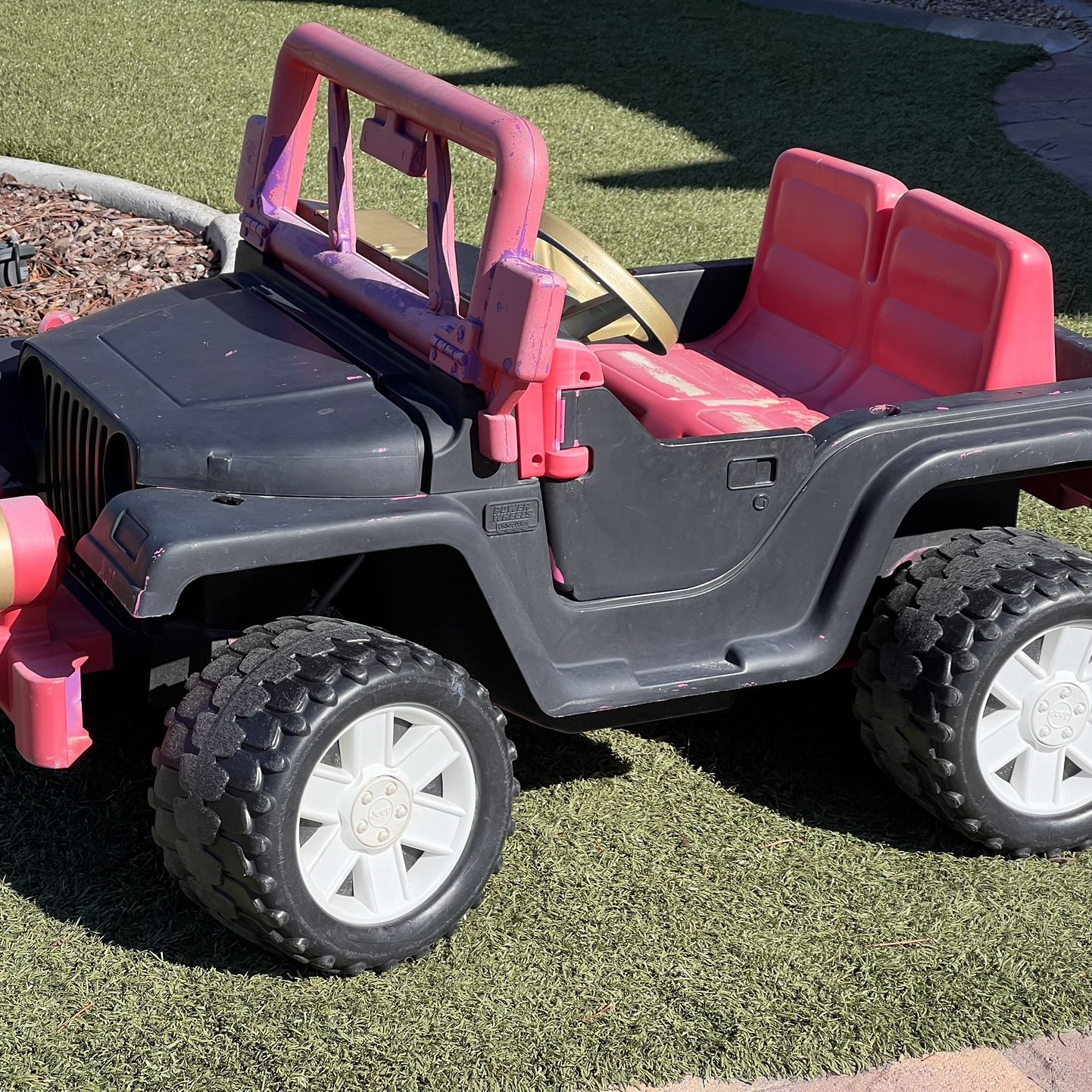 Power Wheels Jeep - Dewalt 20v Battery Upgrade