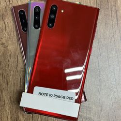 On Sale Samsung Note10 256GB Unlocked 