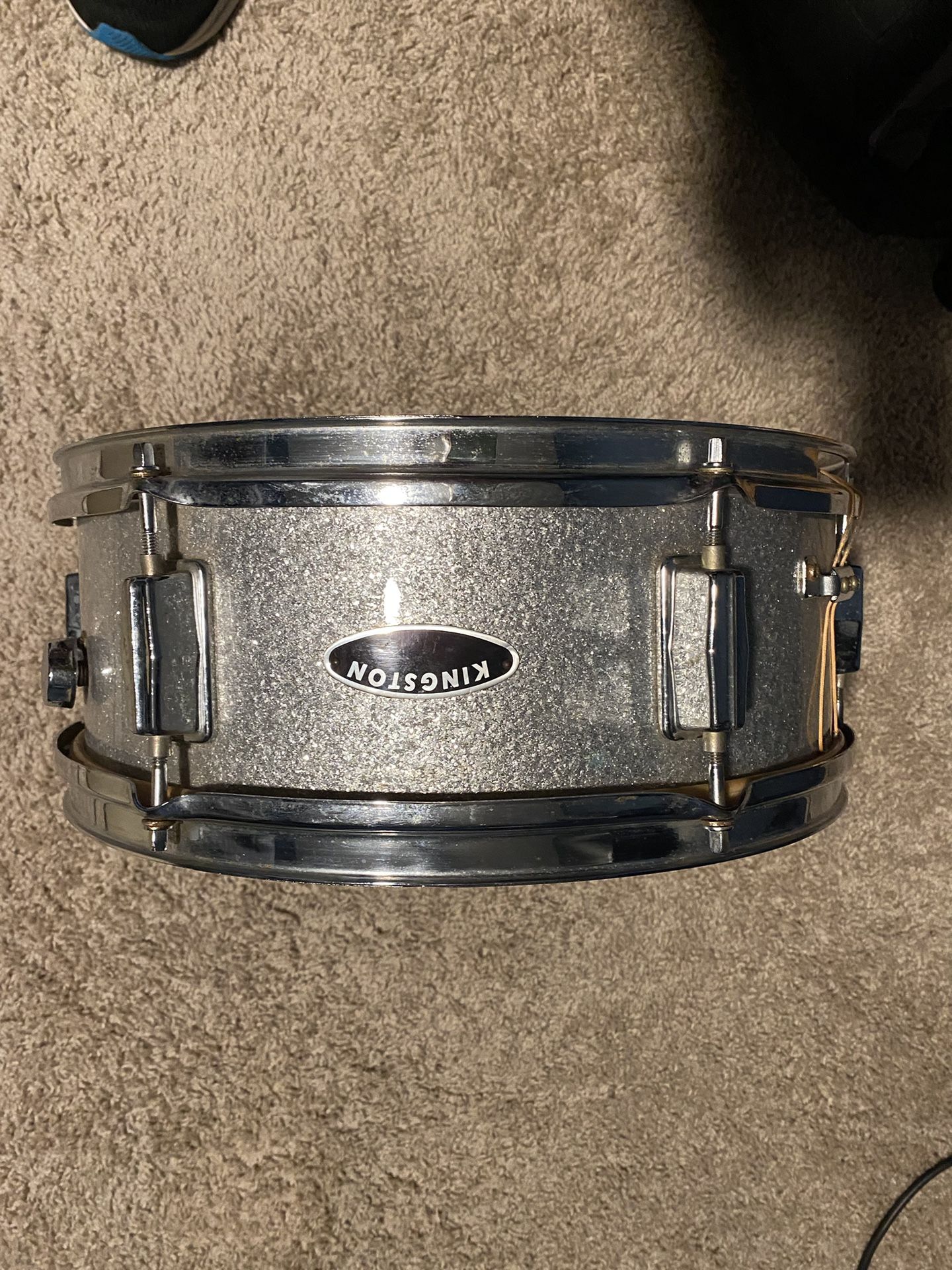 Kingston Silver Sparkling 1960’s Snare Drum