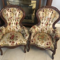 Jack Jill Antique Chairs