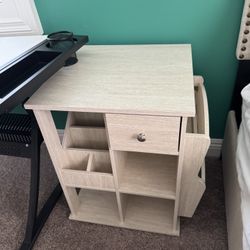 Oak Color Side Table