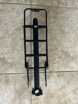 Bell. Bike rear rack with Light