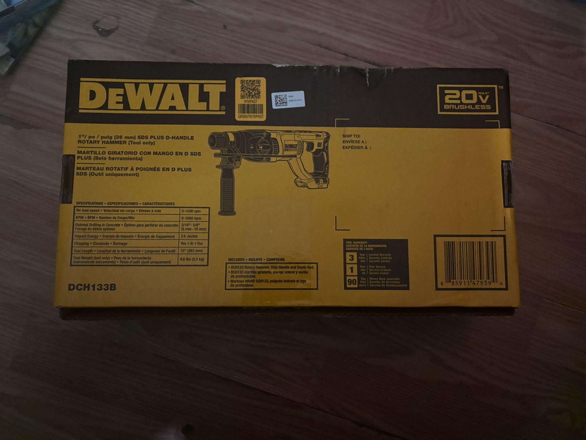 Dewalt 1 Inch Rotary Hammer